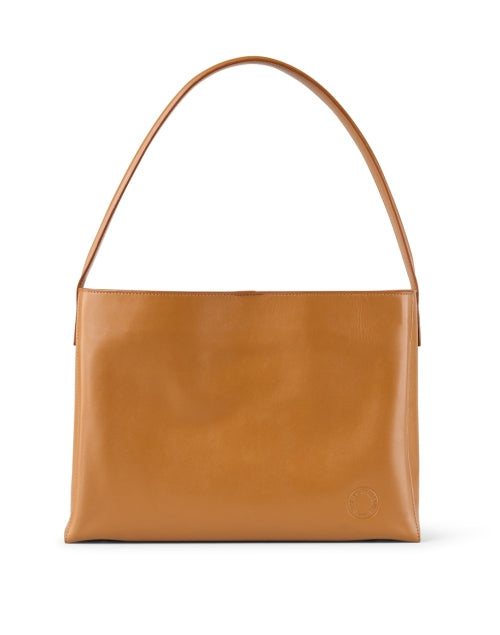 Elegant Tan Leather Leonore Shoulder Bag for This Season