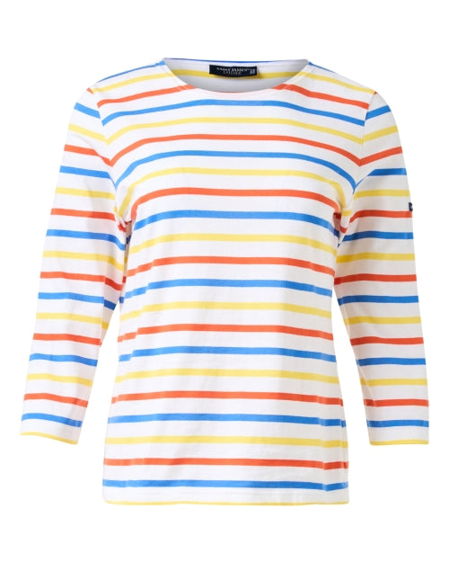 Galathee Luxury Multi Striped Cotton Casual Shirt