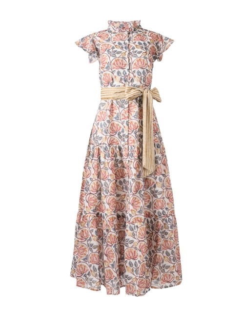 Stylish Montenegro Floral Print Women's Summer Dress