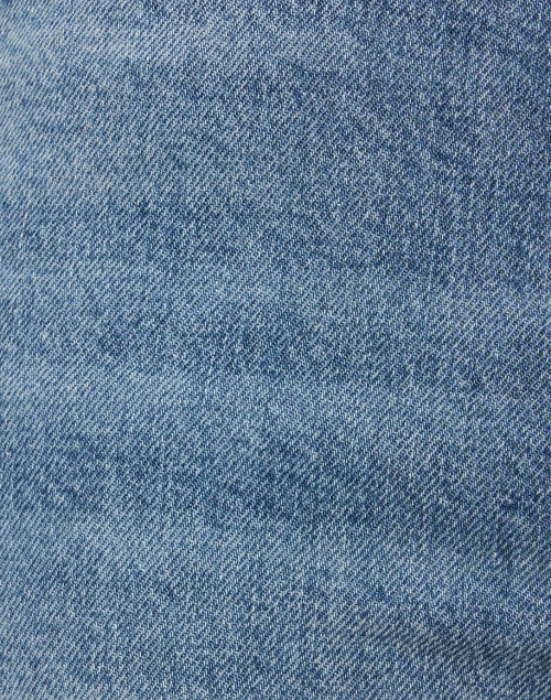 Frame's Light Wash Slim Straight Leg High Rise Stretch Denim Ruler Jeans