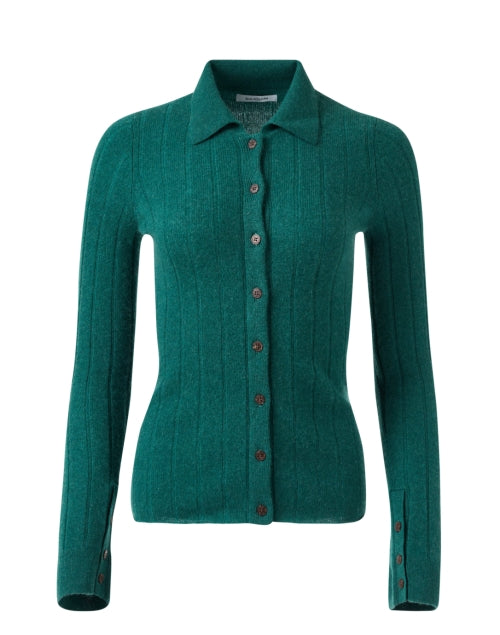 Stylish Emerald Green 100% Cashmere Women's Sweater for New Season