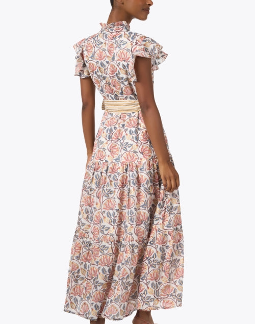 Stylish Montenegro Floral Print Women's Summer Dress