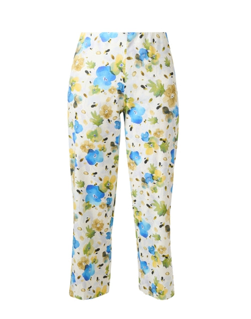 Equestrian Kara Floral Printed Wide-Leg Trousers for All-Day Wear