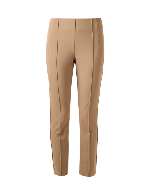Lafayette 148 New York's Stylish Gramercy Camel-colored Stretch Pintuck Dress Pants