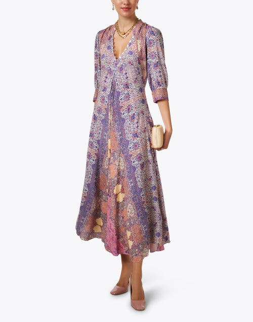Walker & Wade's Daphne Multicolored Print Women's Maxi Dress for Stylish and Comfortable Wear