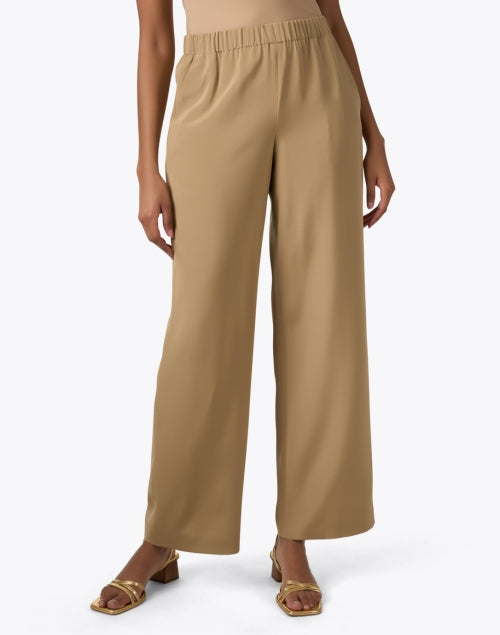 Tan Elastic Perry Pant - Effortlessly Chic for Your Wardrobe