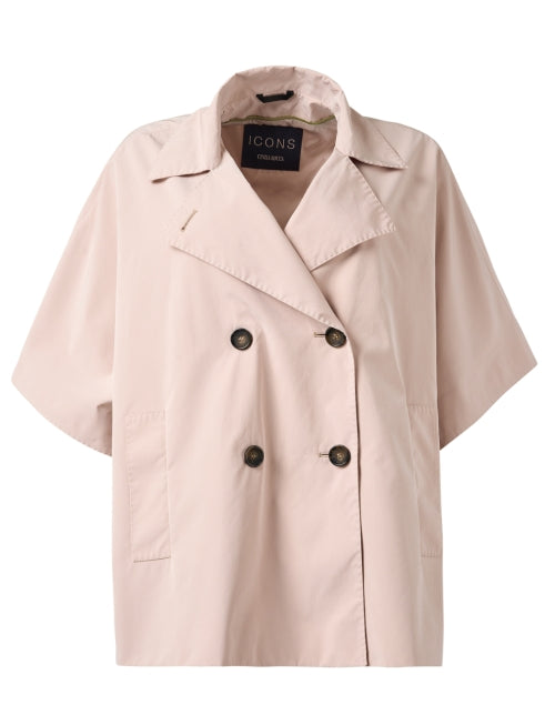 Tan-Colored Women's Fashionable Trench Jacket for This Season