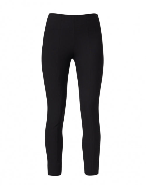 Vince's Sophisticated Black Bi - Stretch Stitched Slim - Fit Leggings