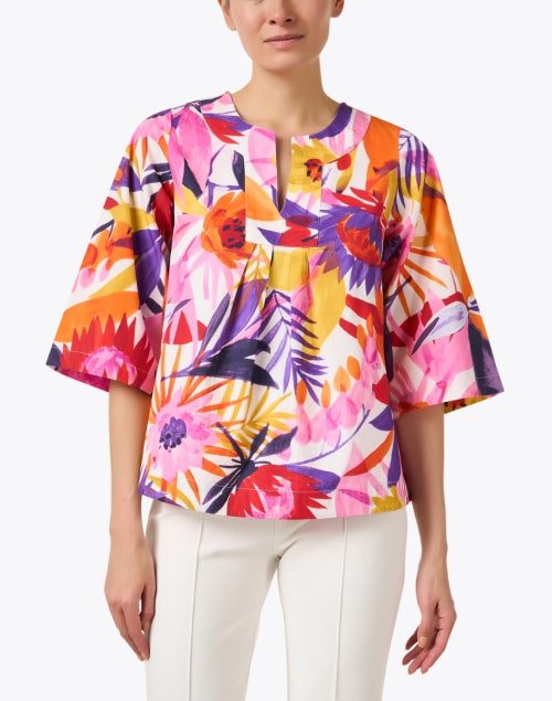 Stylish Multi - Printed Cotton Women's Top