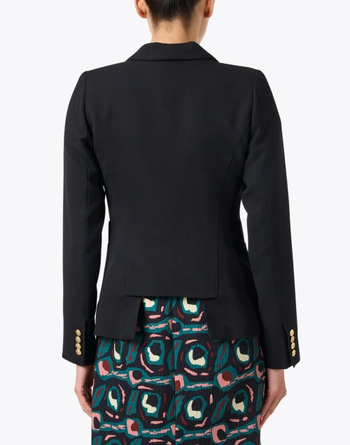 Timeless Classic Black Duchess-Style Blazer for Sophisticated Looks