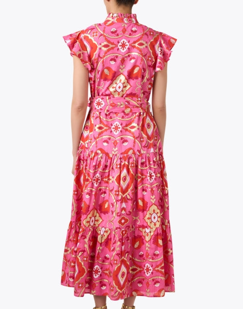Stylish Mirabella Pink Floral Patterned Women's Dress for All Occasions