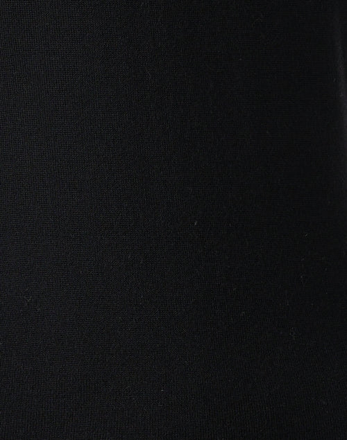 Stylish Gigi Black Sweater with Contrasting White Cuffs