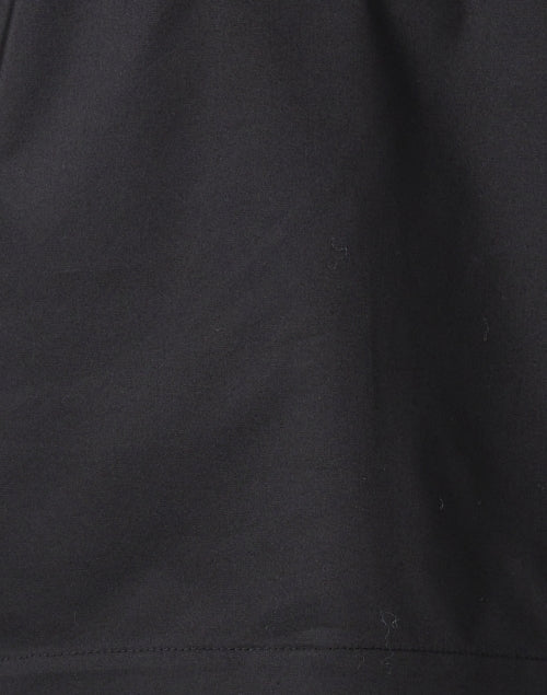 Aileen Stylish Black Cotton - Mixed Blend Women's Top