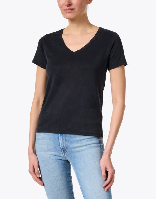 Stretchy Black Women's Fashion Top