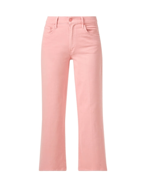 Mother's Mid Rise Relaxed Wide Leg Peach Ankle Jeans for Effortless Style