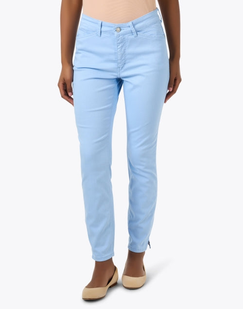 Ultra-Soft Stretchy Dream Blue Slim-Fit Stretch Jeans