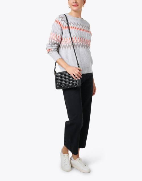 Merida Stylish Black Cotton Straight - Leg Ankle - Hemmed Pants for Versatile Wear