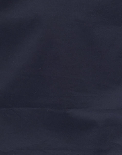 Navy Blue Aileen Women's Short Sleeve Stretchable Cotton Shirt Dress