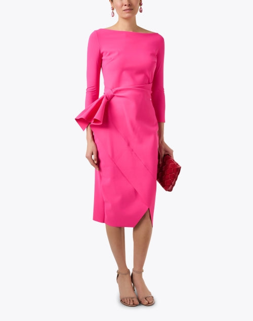 Stylish Chiara Boni La Petite Robe Maly Pink Women's Dress for Special Occasions