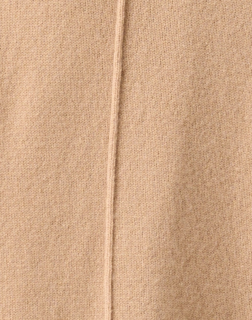 Stylish Amber Camel-Colored Cashmere Women's Cardigan for Layering