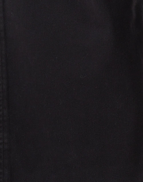 Sally Black Women's Wide-Leg Cropped Denim Jeans