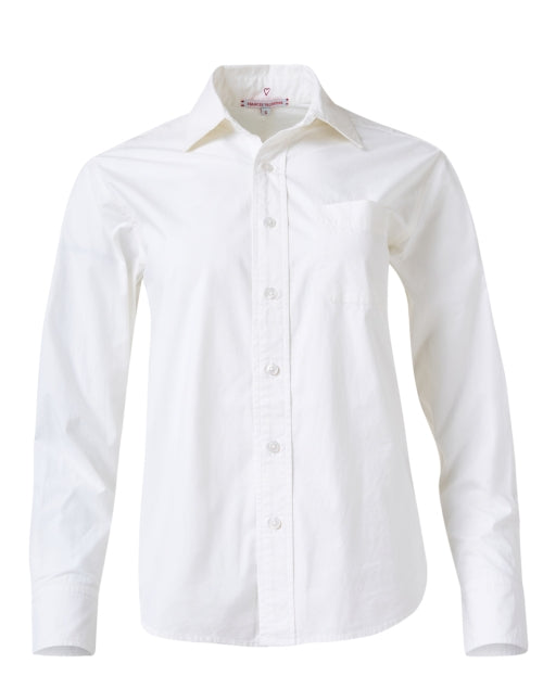 Absolutely Flawless Women's White Button-Front Blouse for Every Occasion