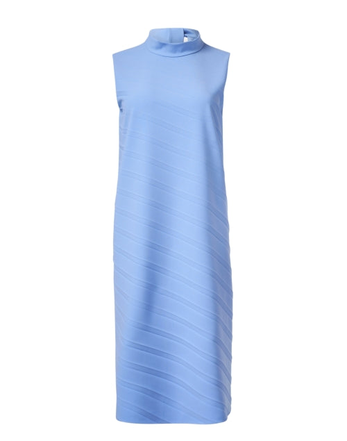 Stylish Periwinkle Blue Women's Shift Dress by Lafayette 148 New York