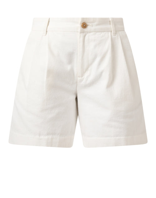 Stylish Benny White Cotton Shorts for Seasonal Wardrobe