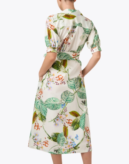Luca Women's Multi - Floral Stretch Cotton Midi Dress for the New Season