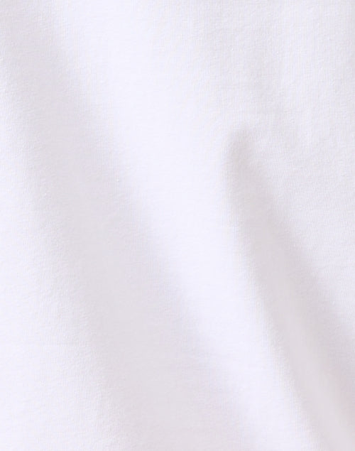 Paula White Eyelet Lace Balloon Sleeve Cotton Top