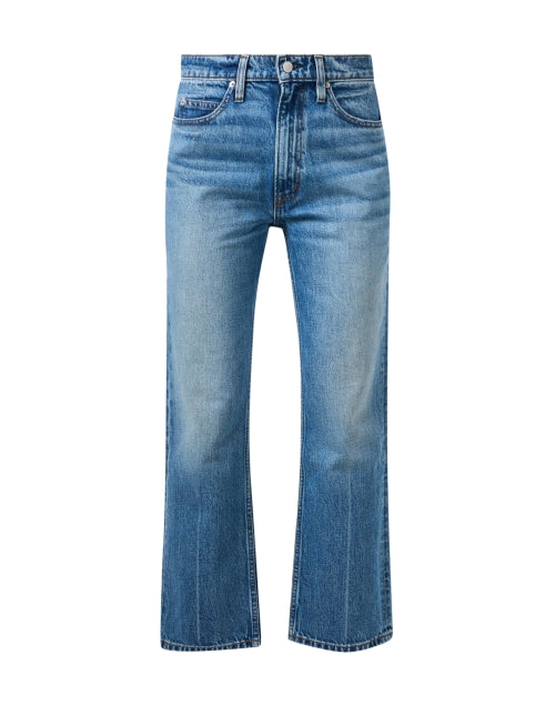 Stylish Rene Blue Denim Kick Flare Jeans