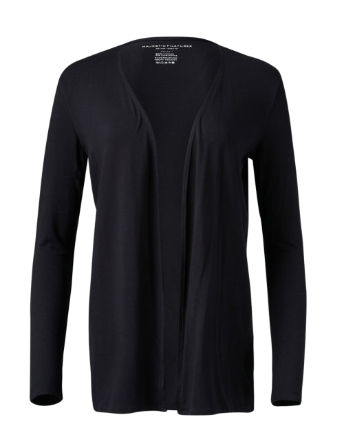 Navy Blue Soft - Touch Knit Women's Cardigan for Versatile Styling