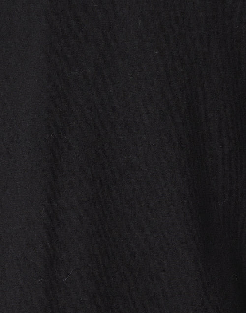 Eileen Fisher Women's Black Stretchy Jersey Casual Top for Various Occasions