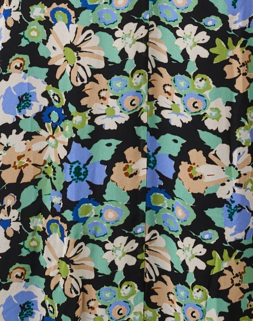 Thelma Women's Multi Floral Printed A-Line Dress
