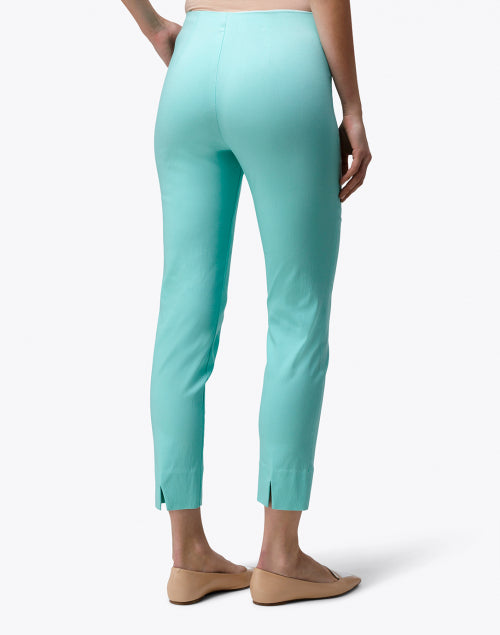 Stylish Seafoam Stretch Pull - On Pants for Modern Women