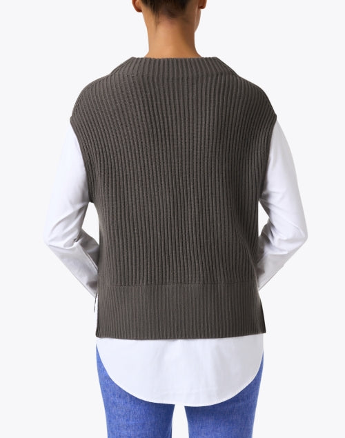 Stylish Taupe Wool - Cashmere Blend Joni Looker Sweater for Fall