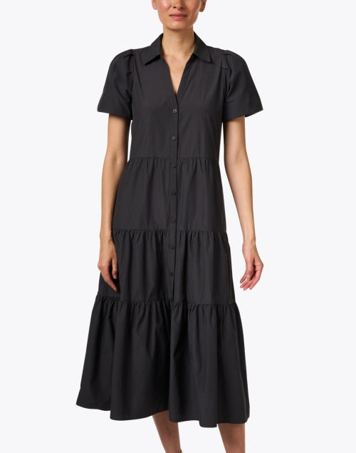 Elegant Black Havana Midi Dress by Brochu Walker