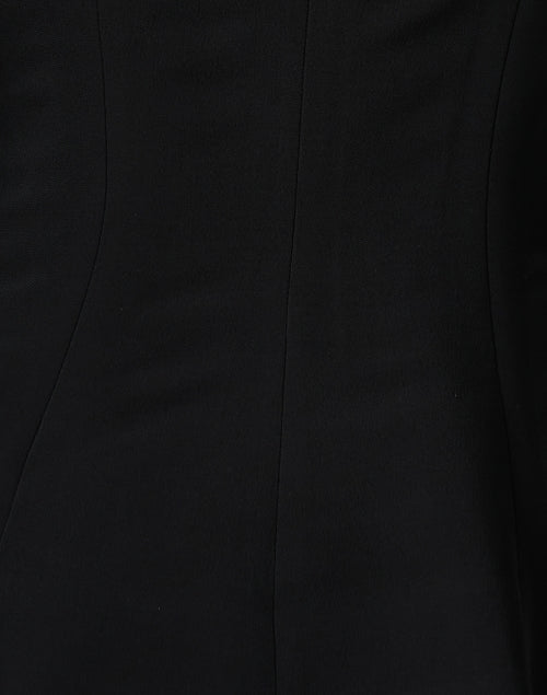 Stylish Black Crepe Women's Jacket for Year - round Wear