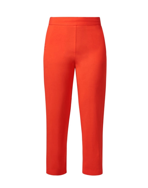 Piazza Sempione's Stylish Hilary Orange Straight - Leg Comfort Pants
