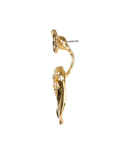 Exquisite Gold-Plated Coin Drop Style Earrings