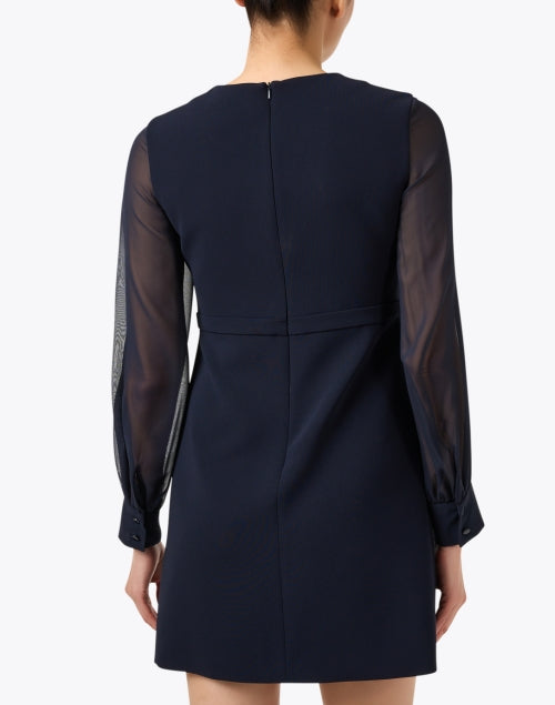 Max Mara Studio Navy Ladies' Ritmo Party Dress
