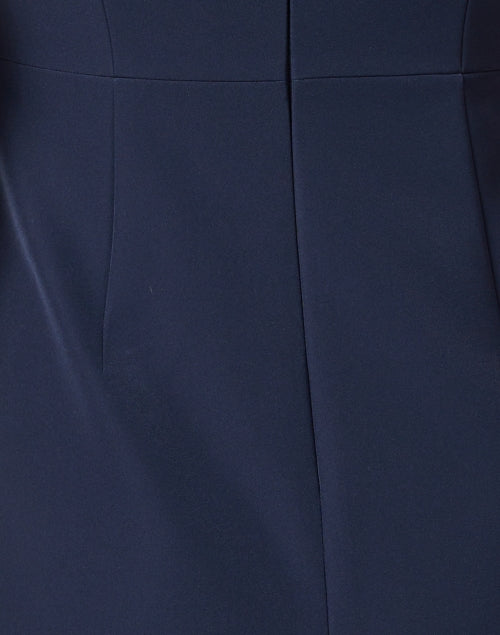 Stylish Meridian Navy Mini Dress with Flattering Slim Fit