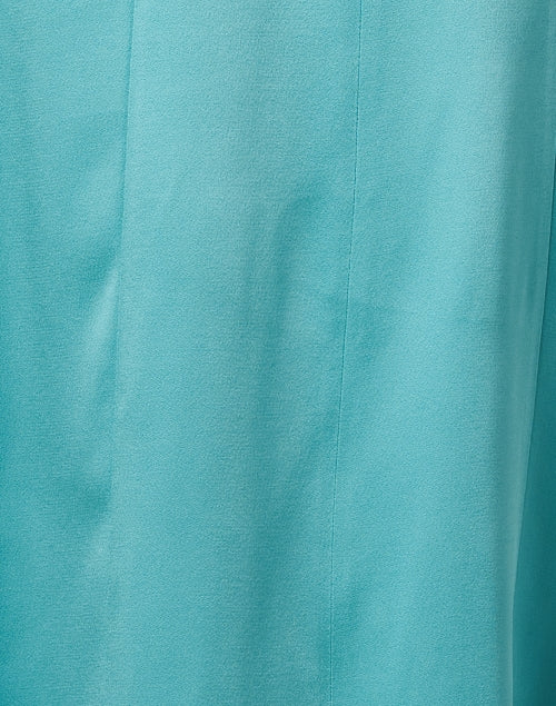 BOSS Vaniki Blue Luxurious Satin Slip Skirt for Stylish Occasions