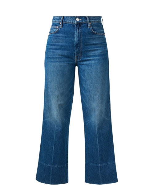 The Stylish Maven Blue Wide-Leg Ankle-Fit Denim Jeans for Everyday Wear