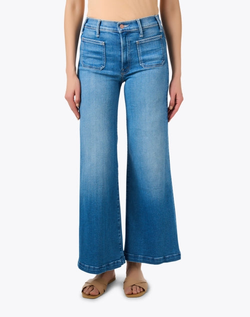 Petite-Friendly Wide Leg Hustler Denim Jeans