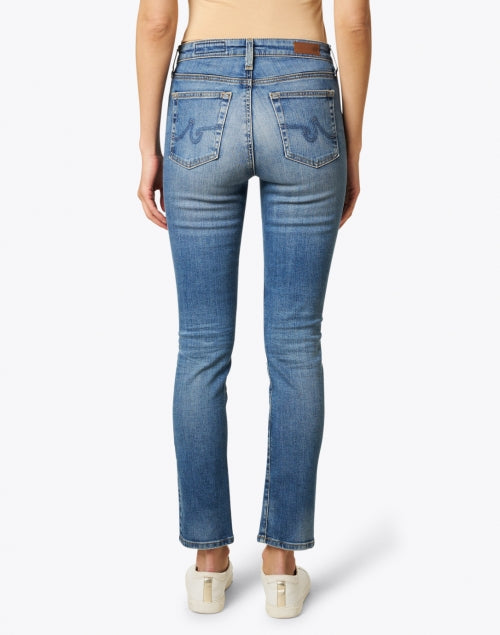 Mari Women's High - Rise Lightweight Super Stretch Indigo Blue Denim Jeans