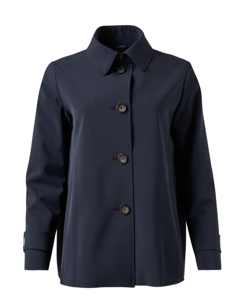 Navy Blue Technological Style Men's/Women's Jacket for Spring