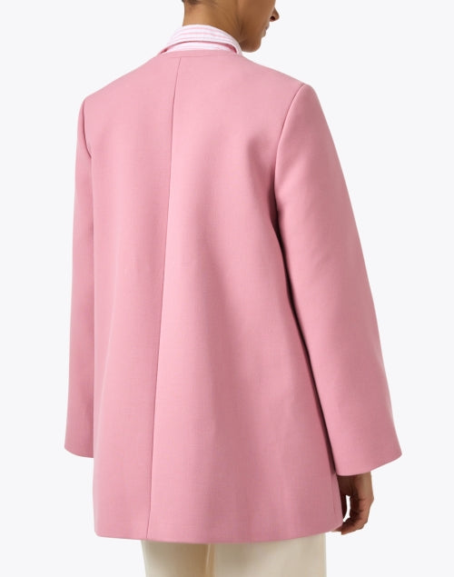 Stylish Pink Cotton Matisse Double - Breasted Jacket for Versatile Layering