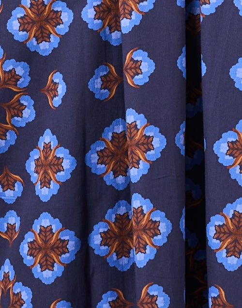 Stylish Mandi Dress with Charming Indigo Print