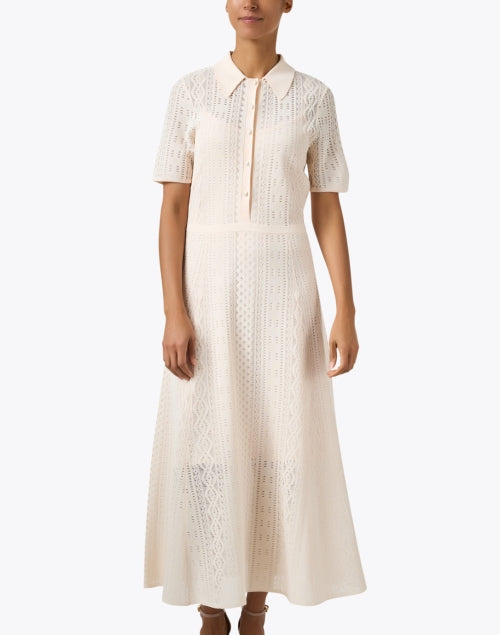 Stylish Blush Pink Lace Dean Dress for Spring